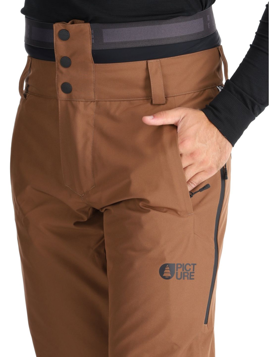 Picture, Object ski pants men Cocoa Brown brown 