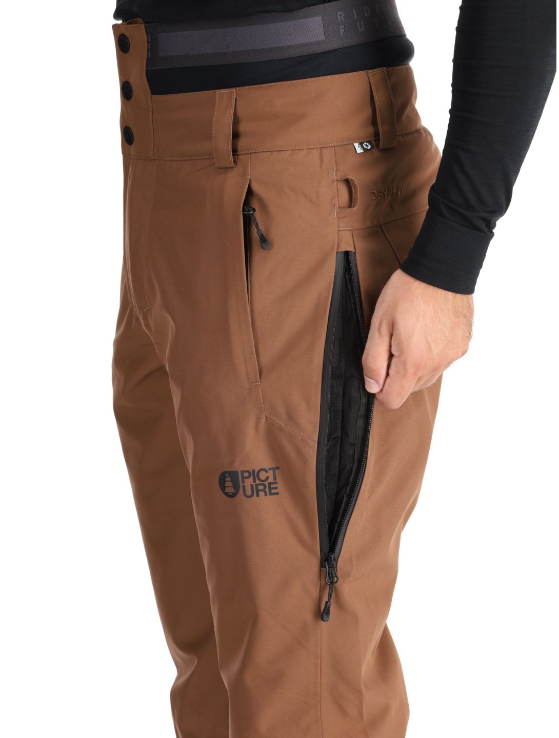 Picture, Object ski pants men Cocoa Brown brown 