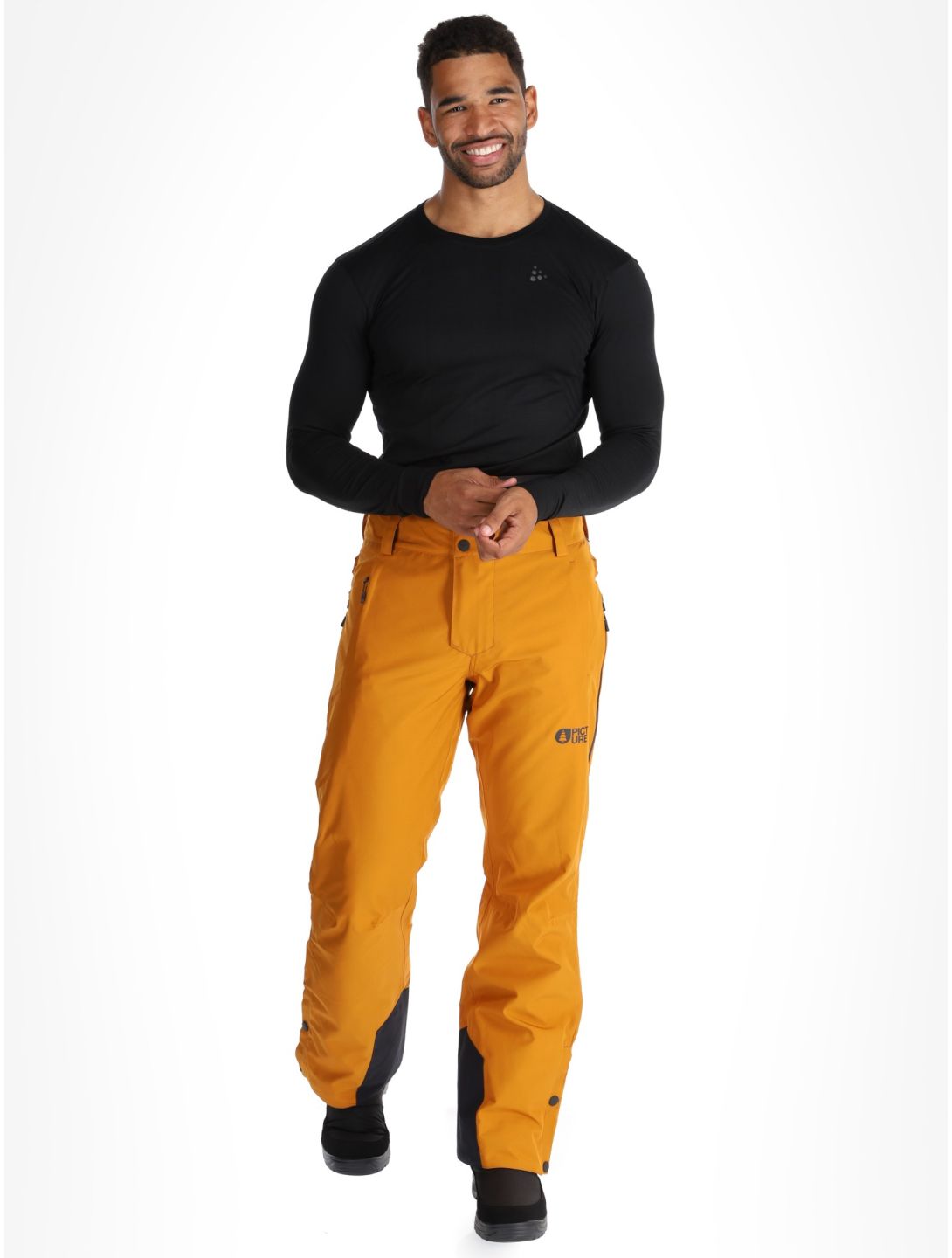 Picture, Object ski pants men Honey brown 