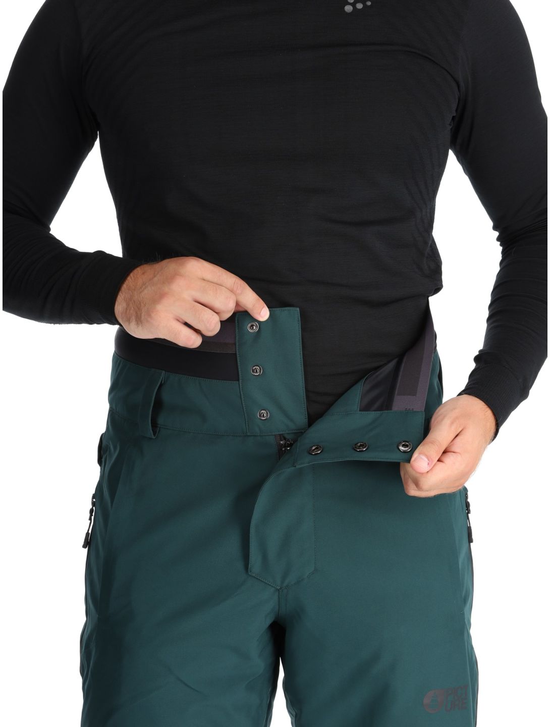 Picture, Object ski pants men Ponderosa Pine green 