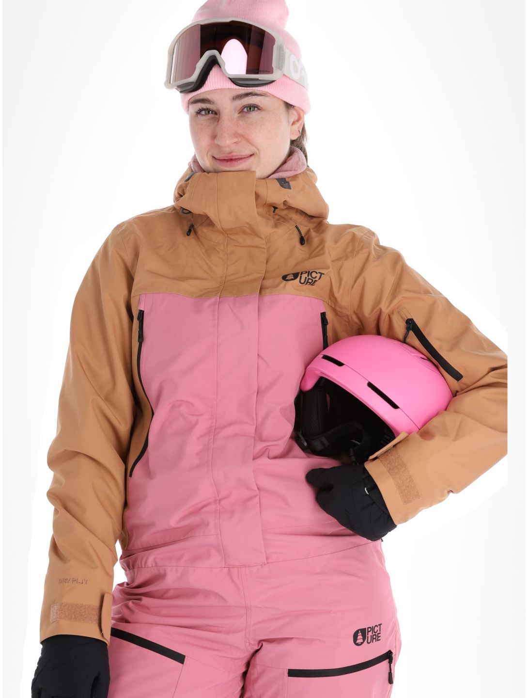 Picture, Opal Suit ski suit women Cashmere Rose pink 