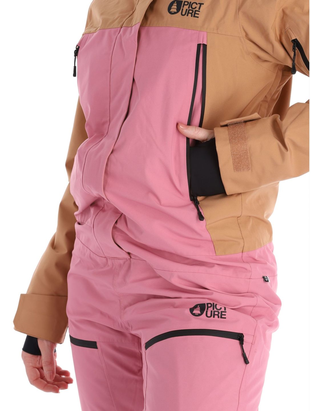 Picture, Opal Suit ski suit women Cashmere Rose pink 