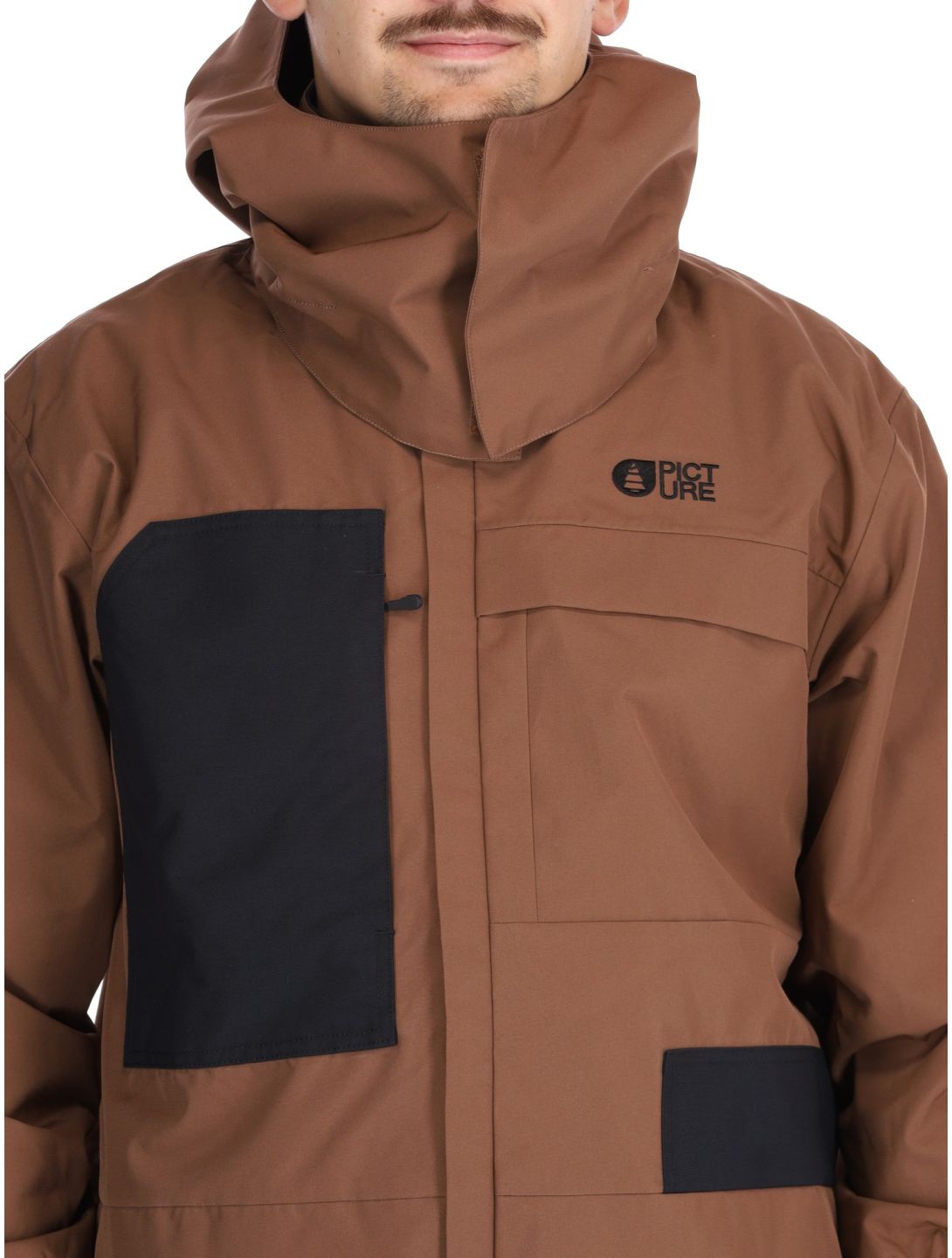 Picture, Owenn ski jacket men Cocoa Brown brown 