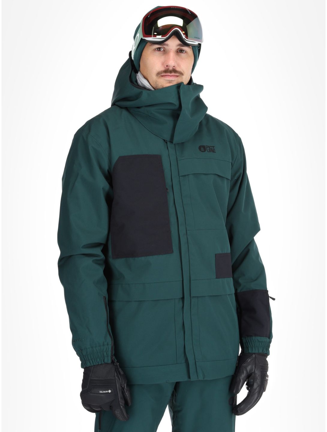 Picture, Owenn ski jacket men Ponderosa Pine green 