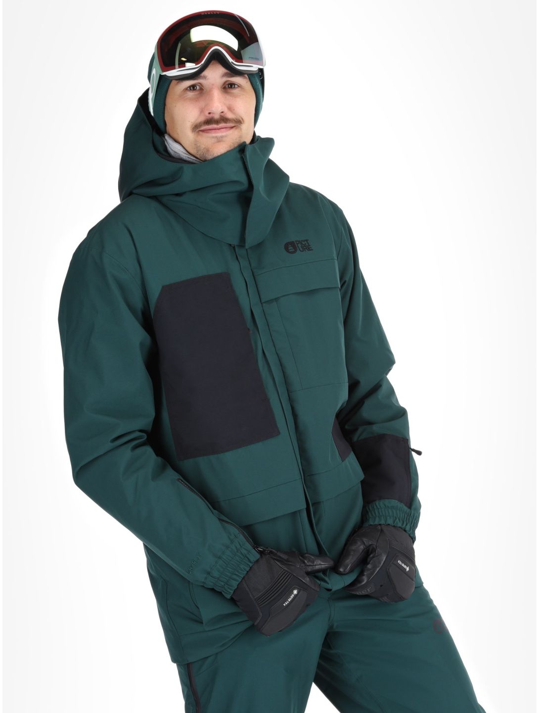 Picture, Owenn ski jacket men Ponderosa Pine green 