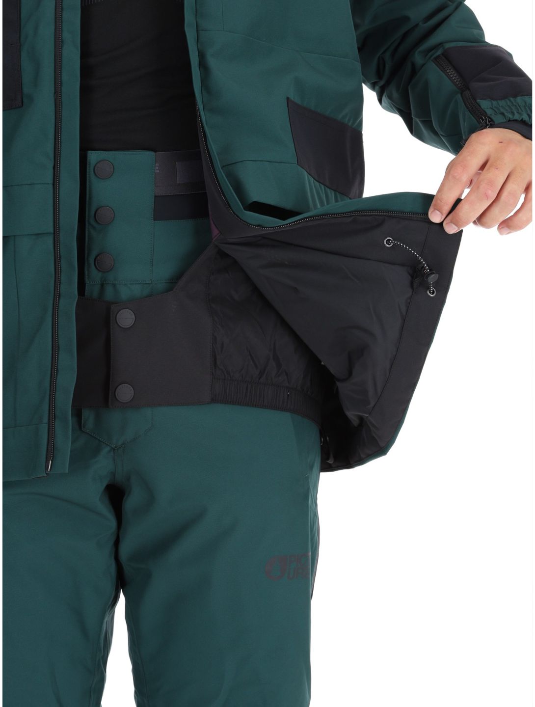 Picture, Owenn ski jacket men Ponderosa Pine green 