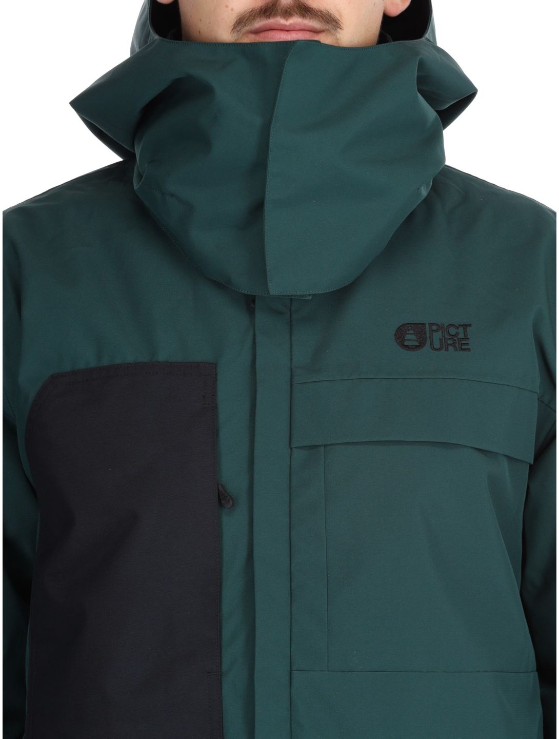 Picture, Owenn ski jacket men Ponderosa Pine green 