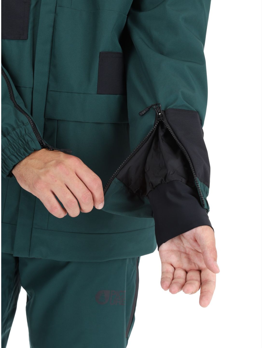 Picture, Owenn ski jacket men Ponderosa Pine green 