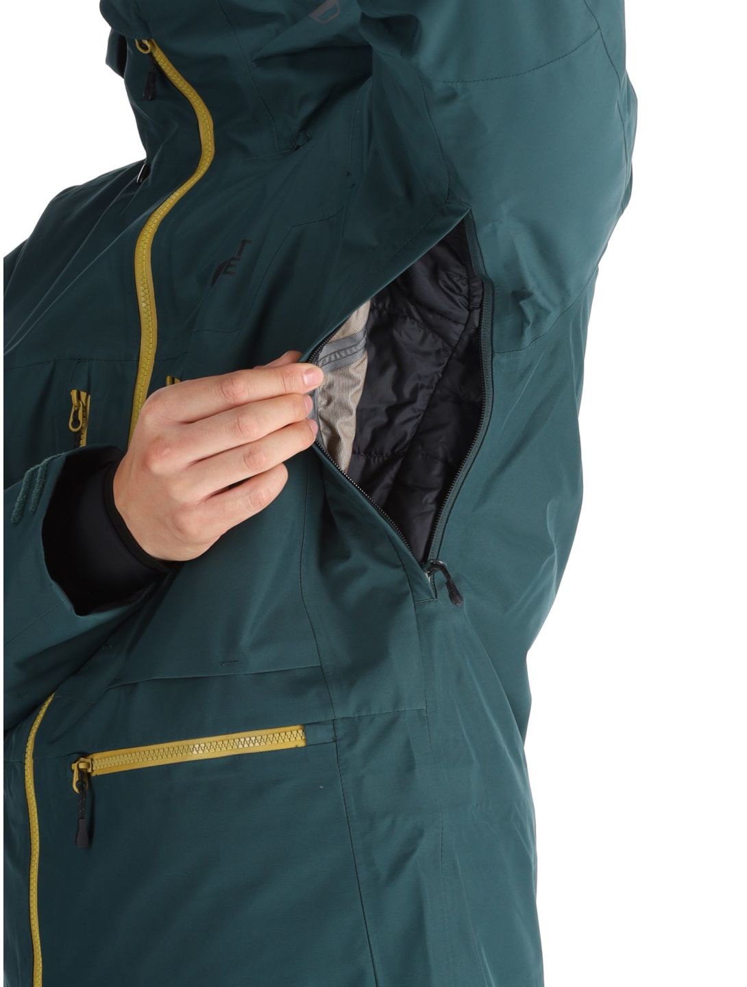 Picture, Ozonn 3L hardshell ski jacket men Ponderosa Pine green 