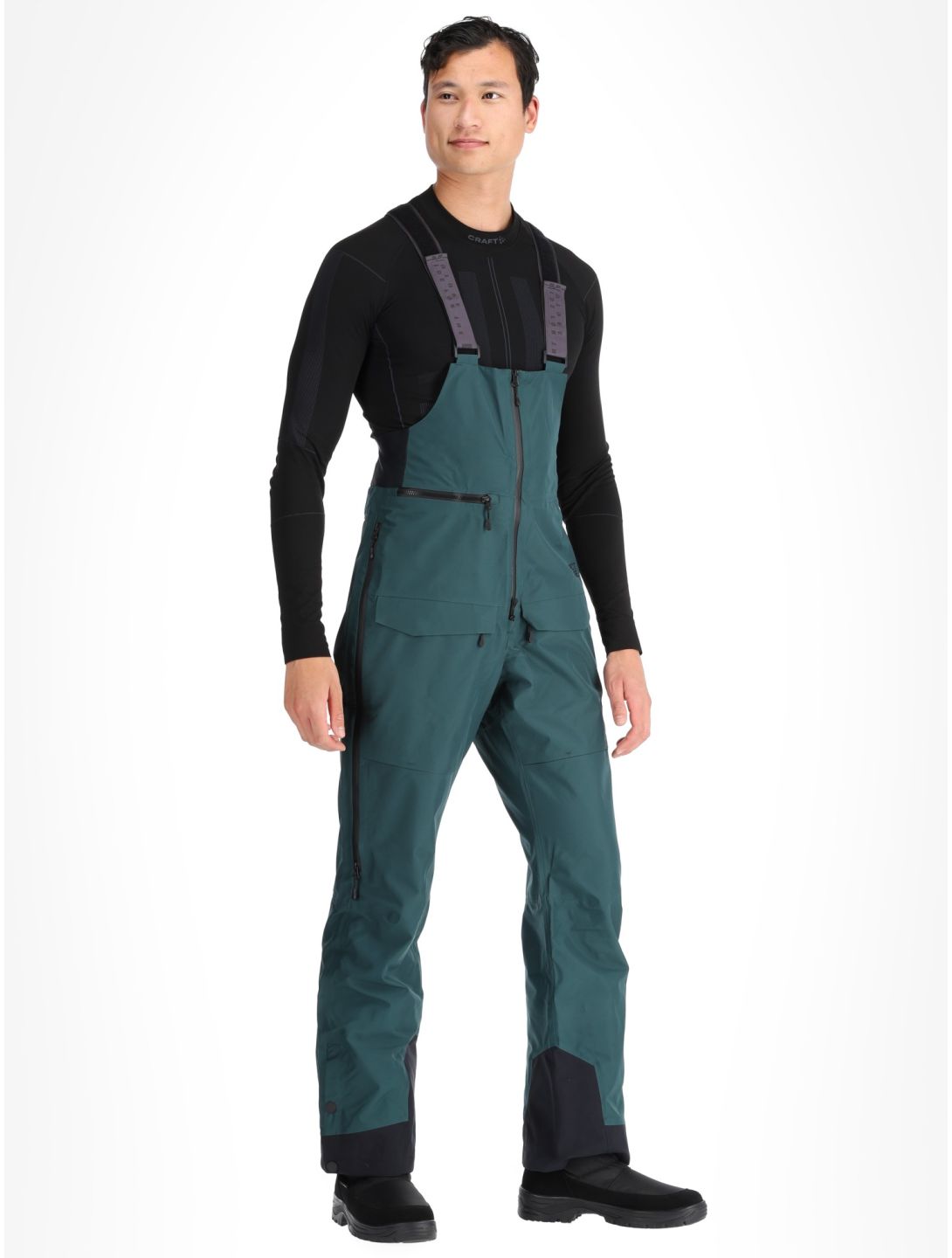 Picture, Ozonn 3L hardshell ski pants men Ponderosa green 