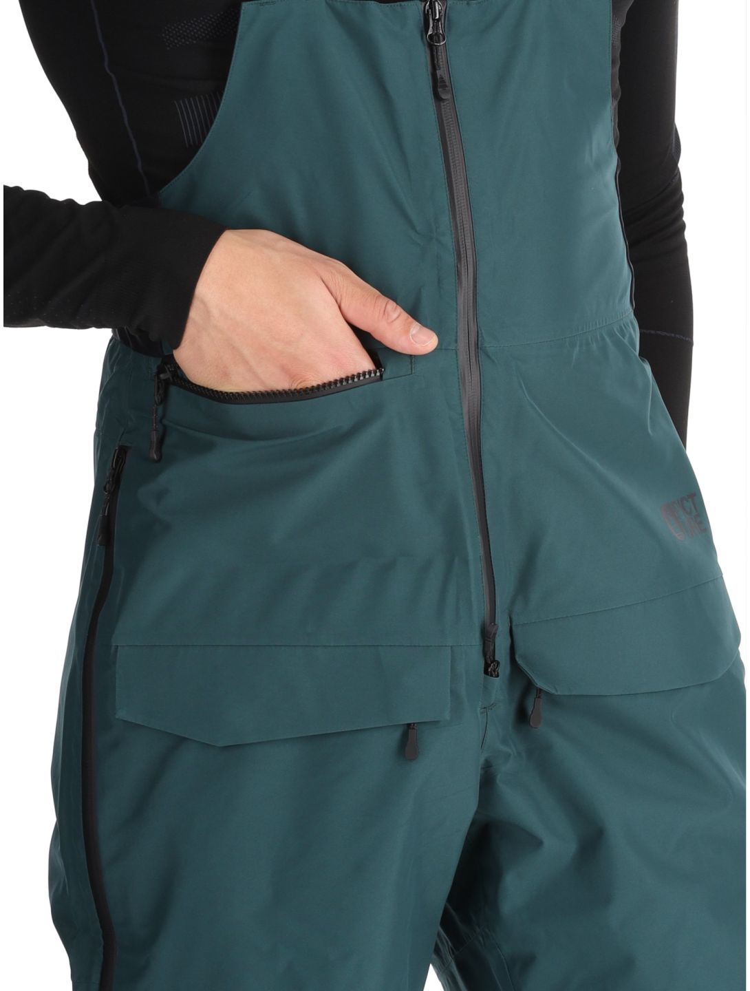 Picture, Ozonn 3L hardshell ski pants men Ponderosa green 