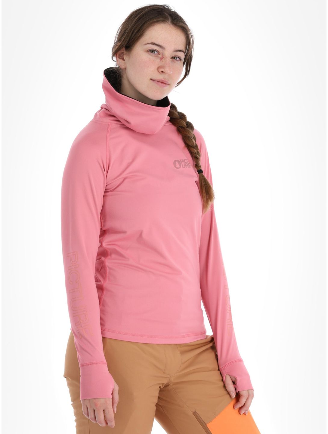 Picture, Pagaya High Fleece thermal shirt women Cashmere Rose pink 