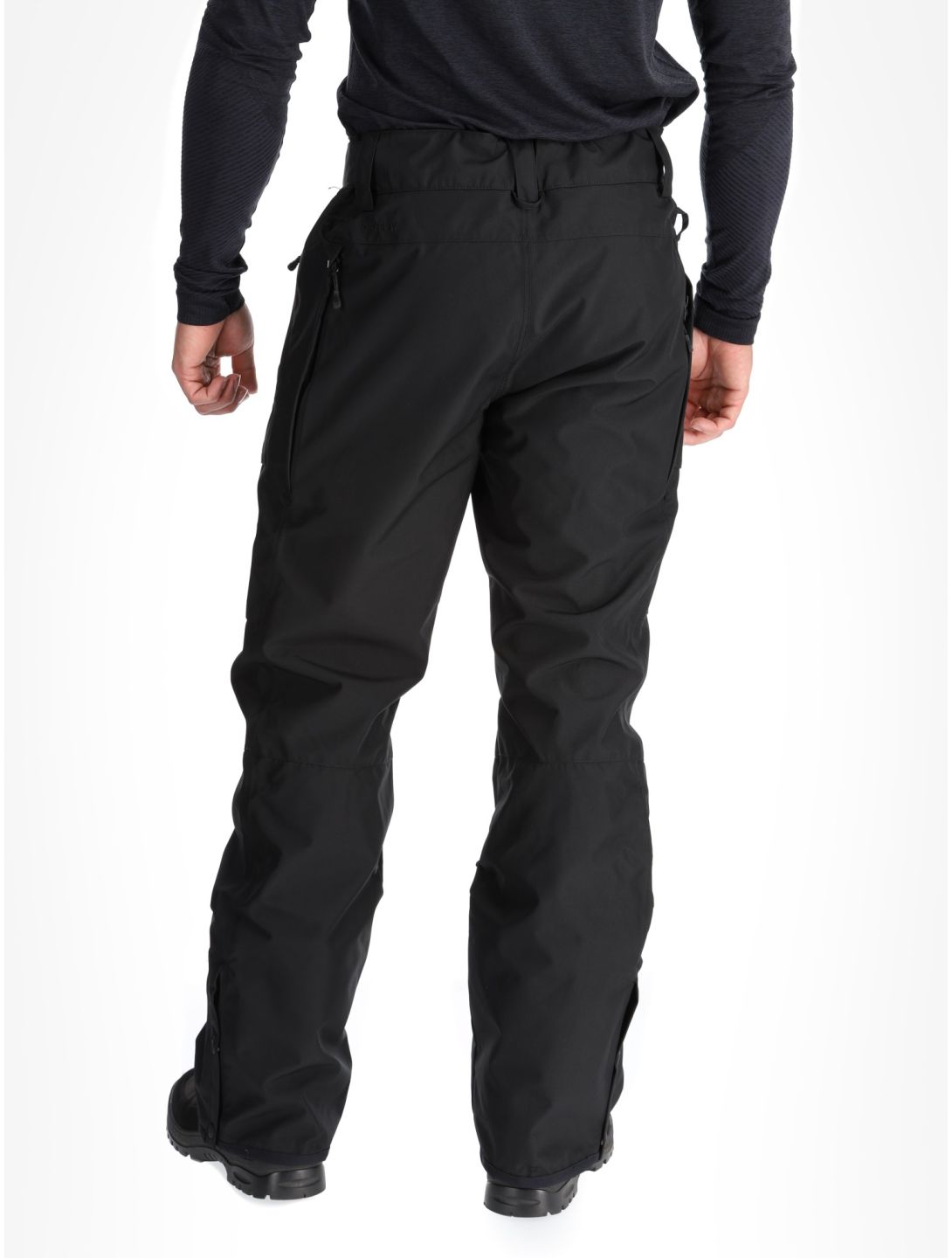 Picture, Plan ski pants men Black black 