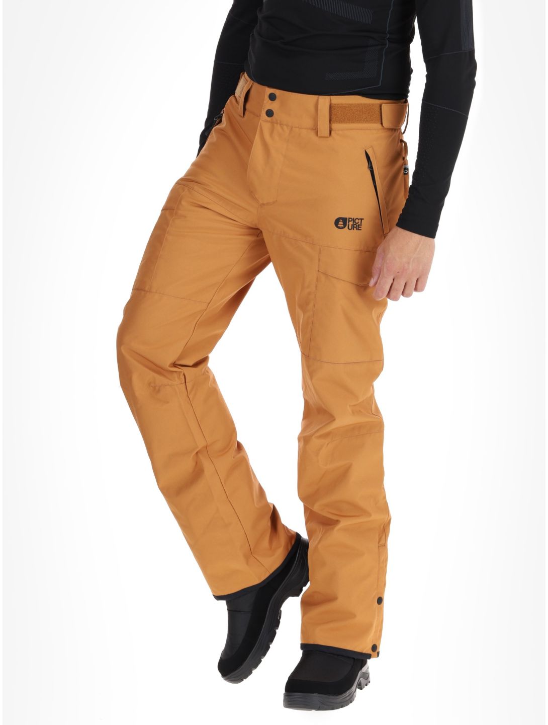 Picture, Plan ski pants men Brown Sugar brown 