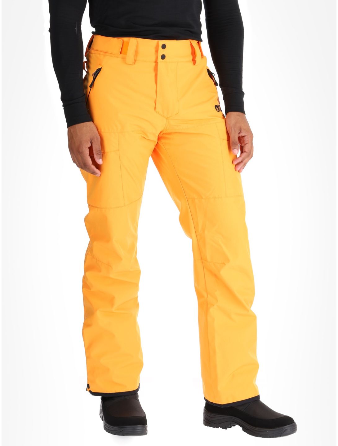 Picture, Plan ski pants men Carrot orange 