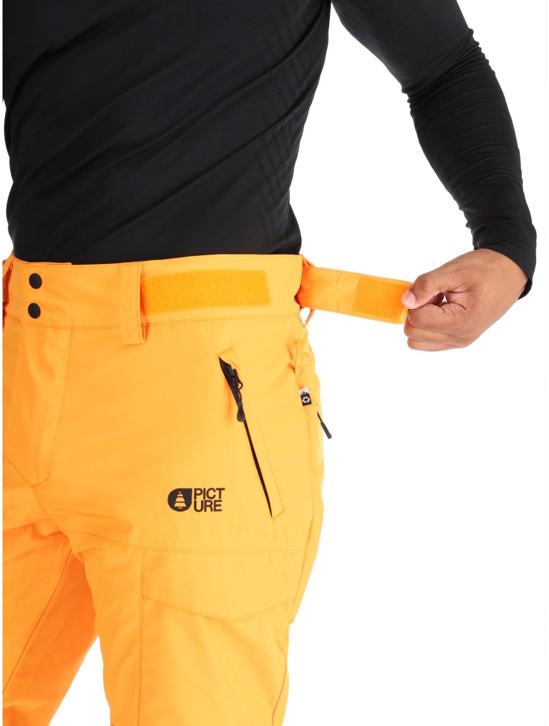 Picture, Plan ski pants men Carrot orange 