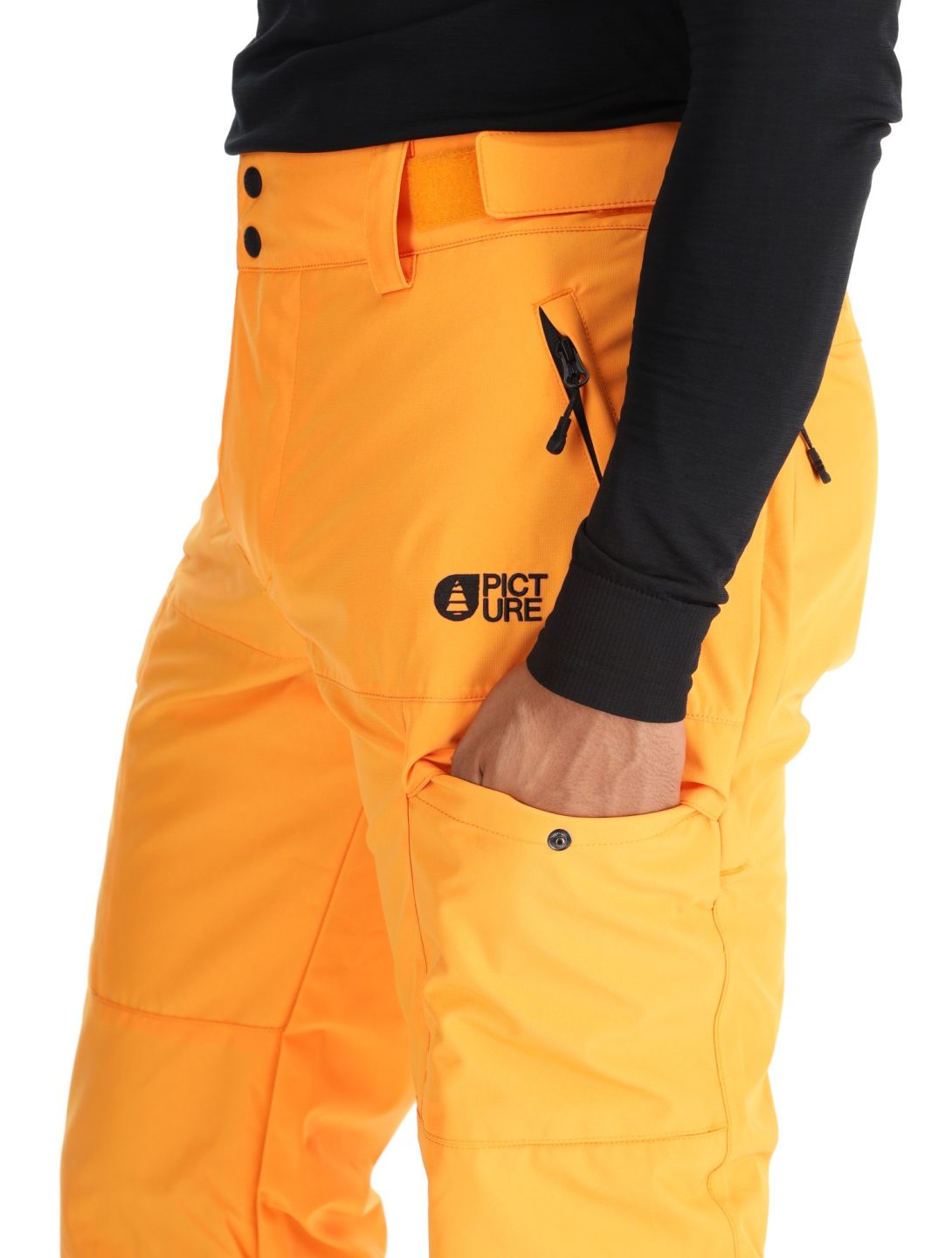 Picture, Plan ski pants men Carrot orange 