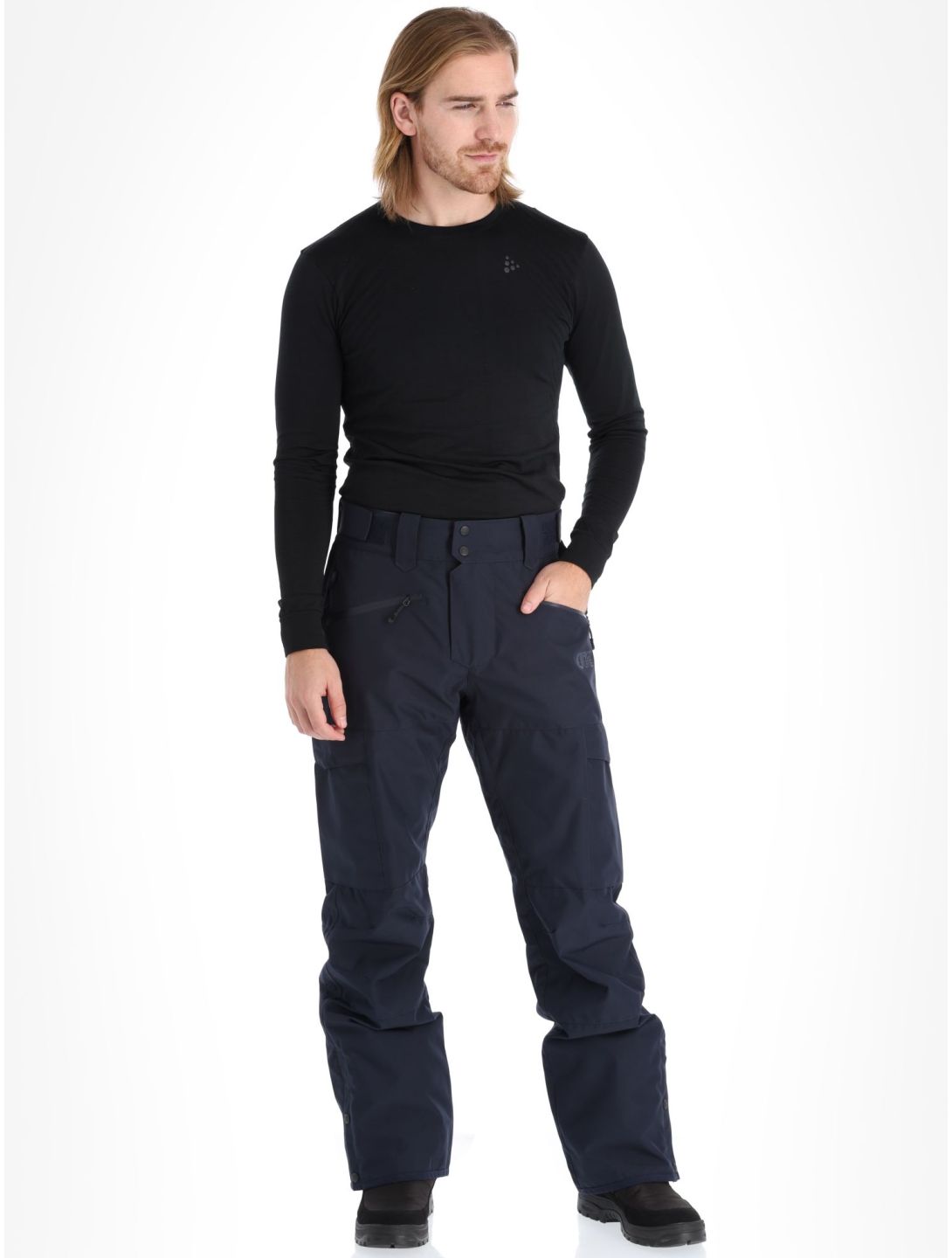 Picture, Plan ski pants men Dark Blue blue 