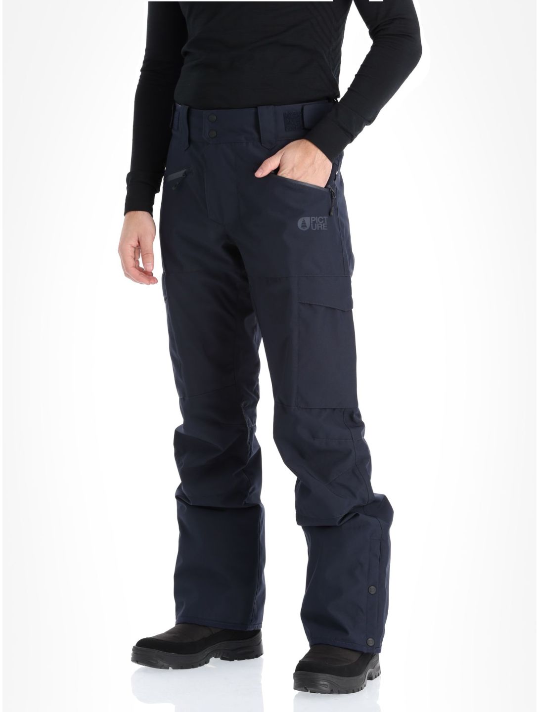 Picture, Plan ski pants men Dark Blue blue 