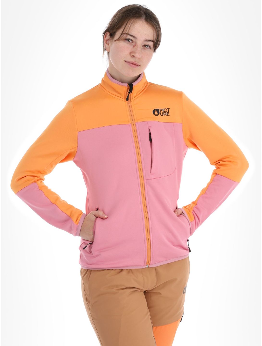 Picture, Rommana Fleece jacket women Cashmere Rose pink 