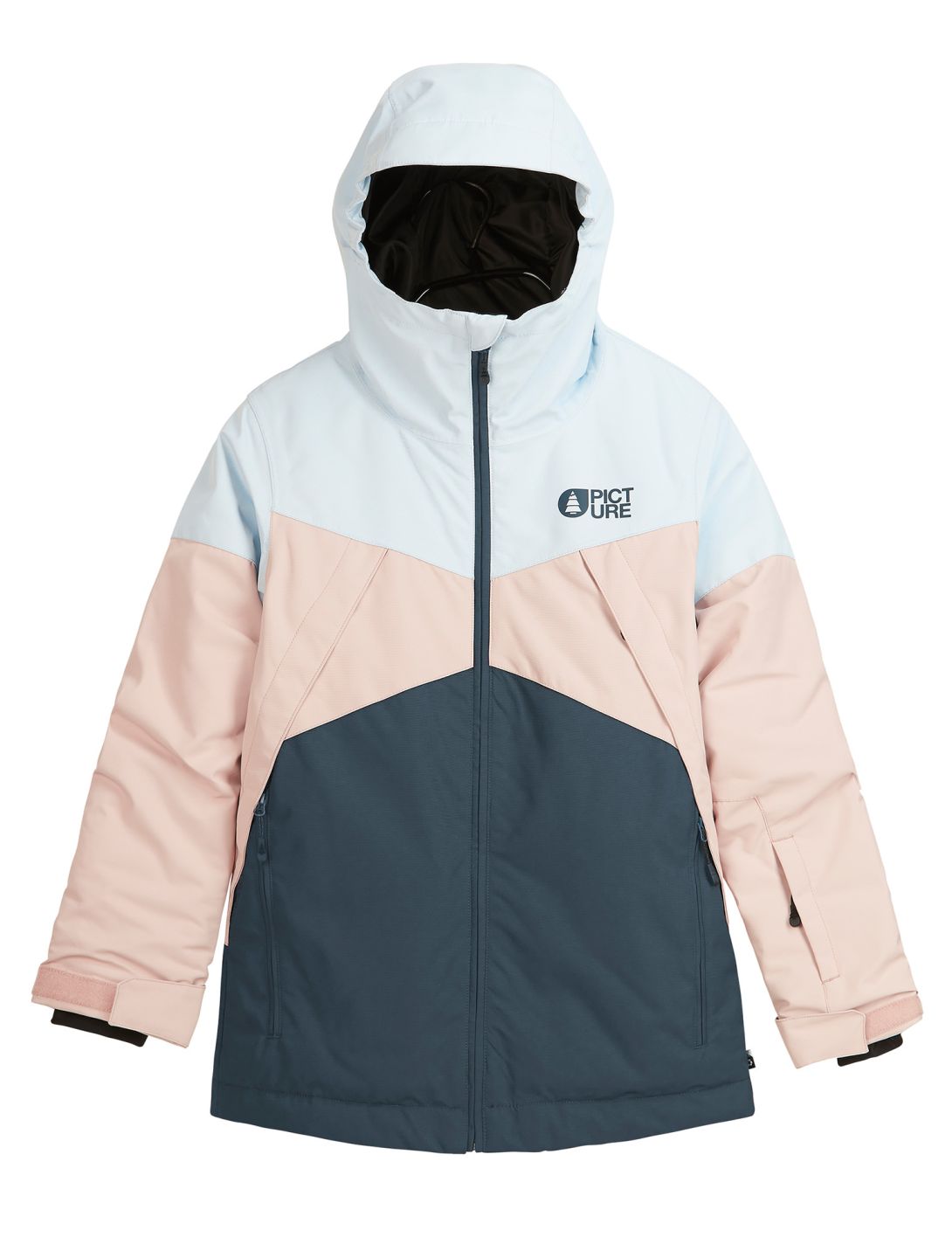 Picture, Seady ski jacket kids Dark Blue blue, pink 