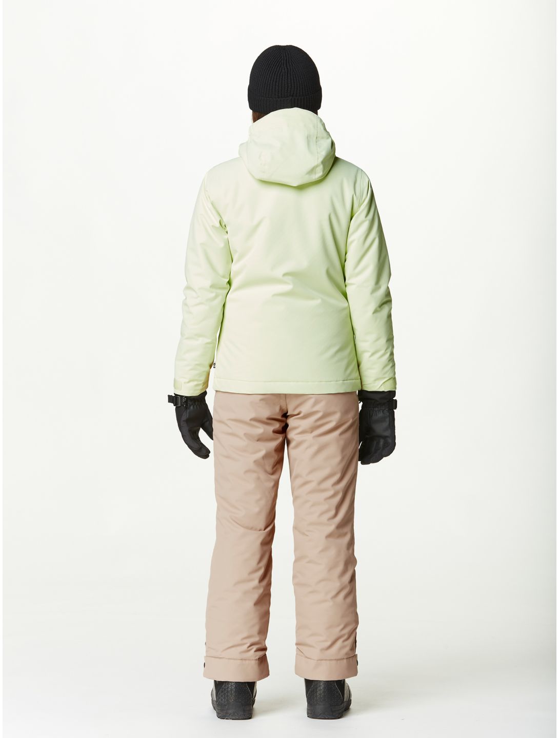 Picture, Seady ski jacket kids Lime Cream Roebuck Hemp brown, green 