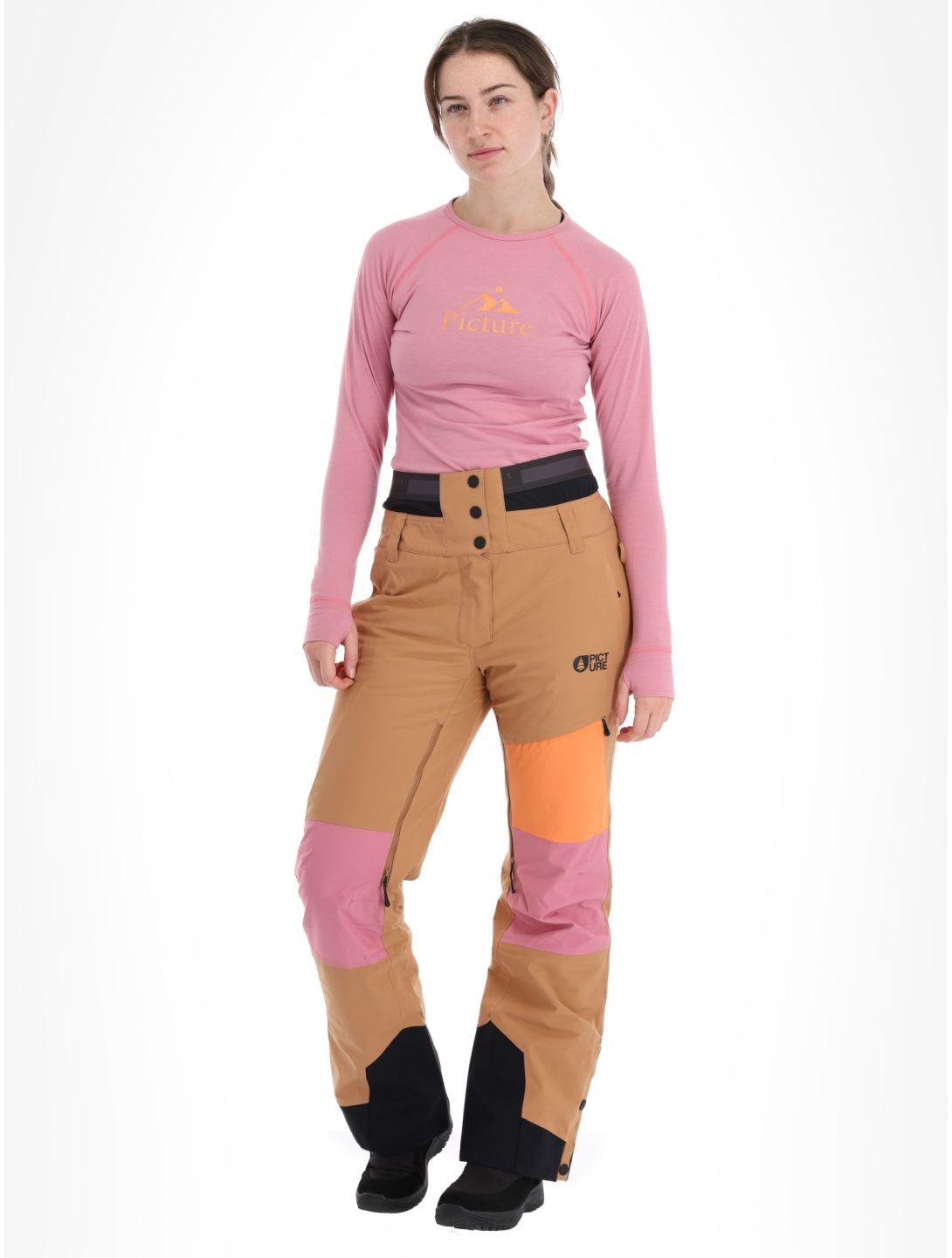 Picture, Seen ski pants women Latte beige 