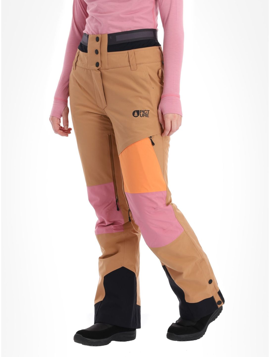 Picture, Seen ski pants women Latte beige 