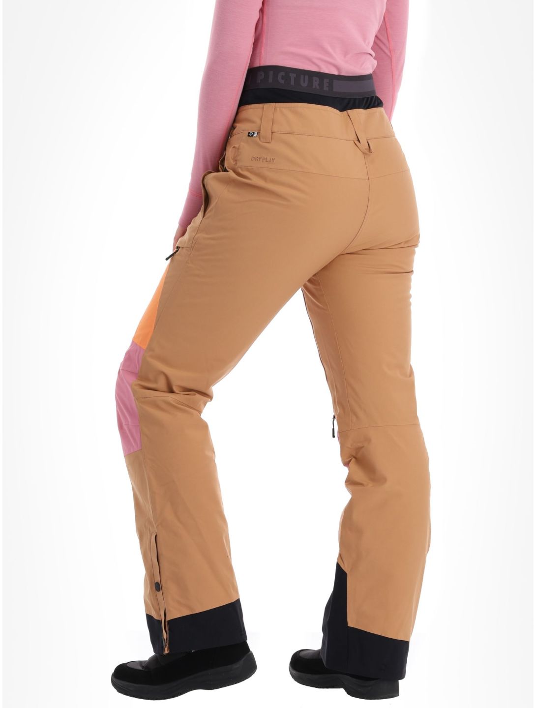 Picture, Seen ski pants women Latte beige 