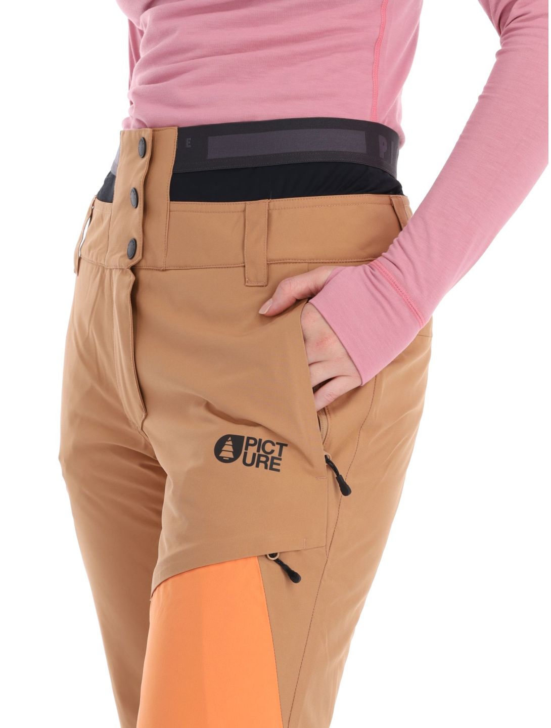 Picture, Seen ski pants women Latte beige 