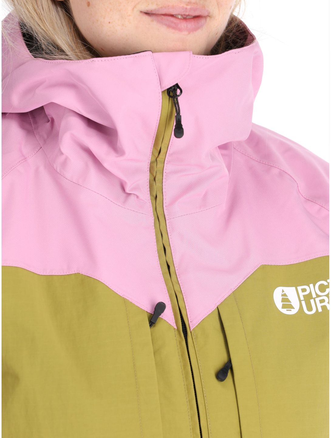 Picture, Sitkah ski jacket women Orchid Green Moss green, pink 