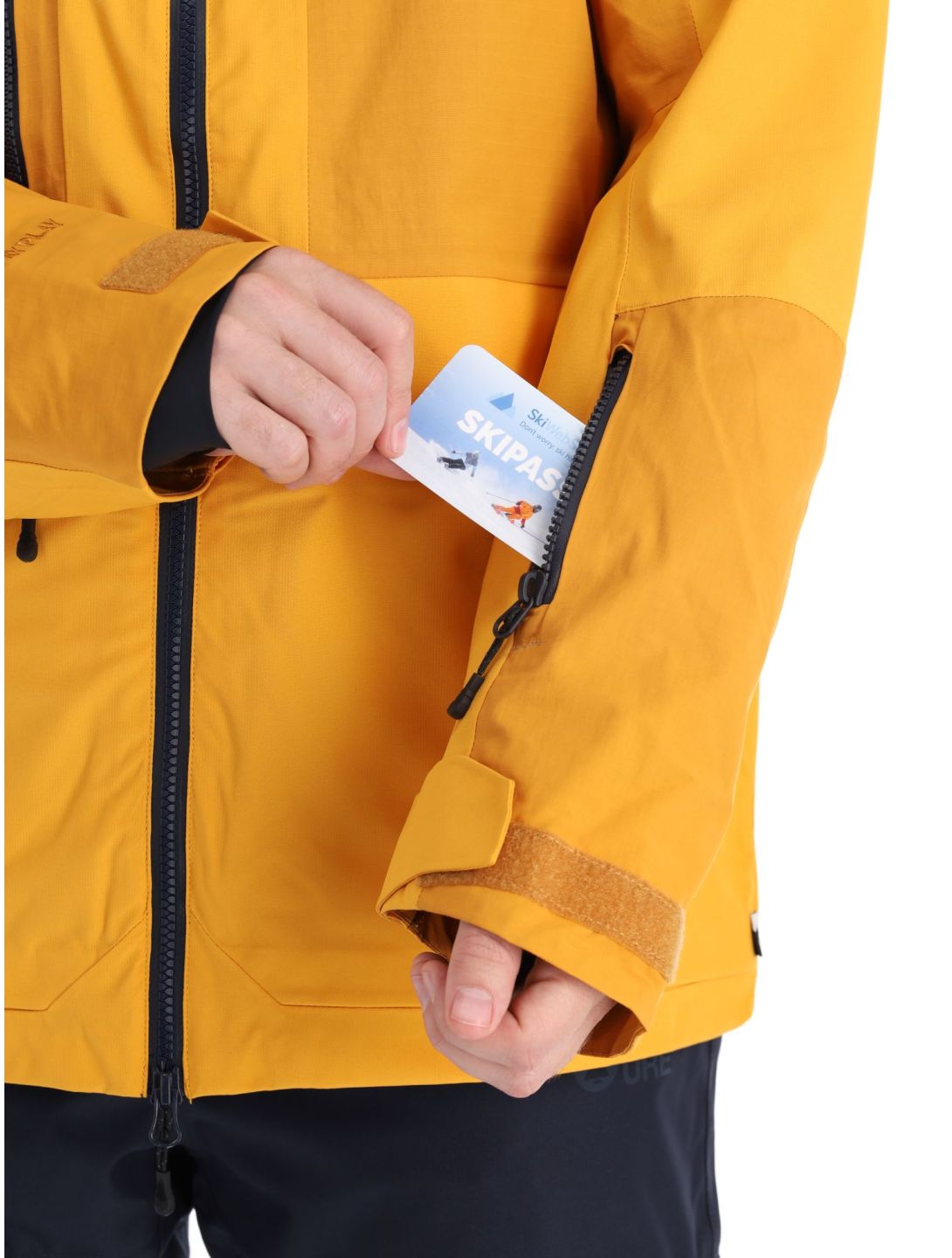 Picture, Stone ski jacket men Autumn Blaze yellow 