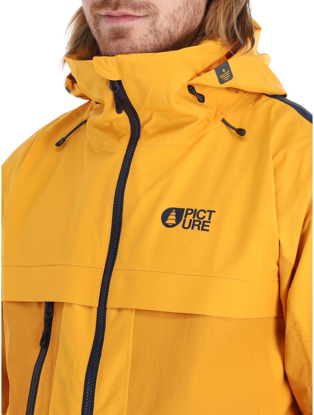 Picture, Stone ski jacket men Autumn Blaze yellow 