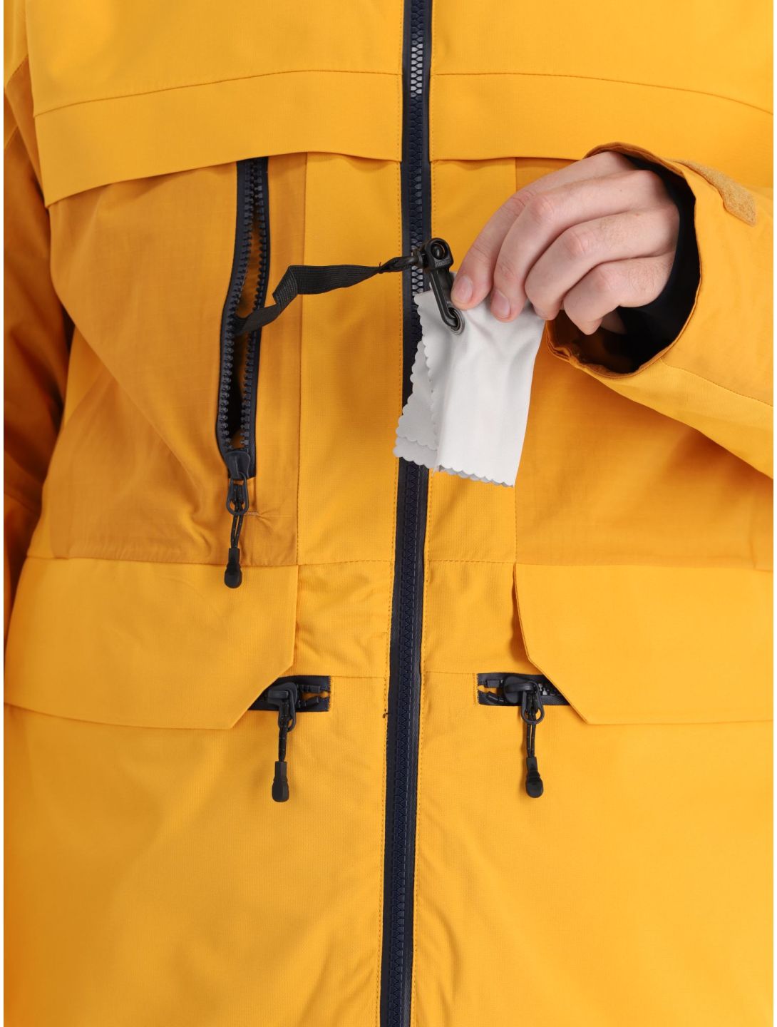 Picture, Stone ski jacket men Autumn Blaze yellow 