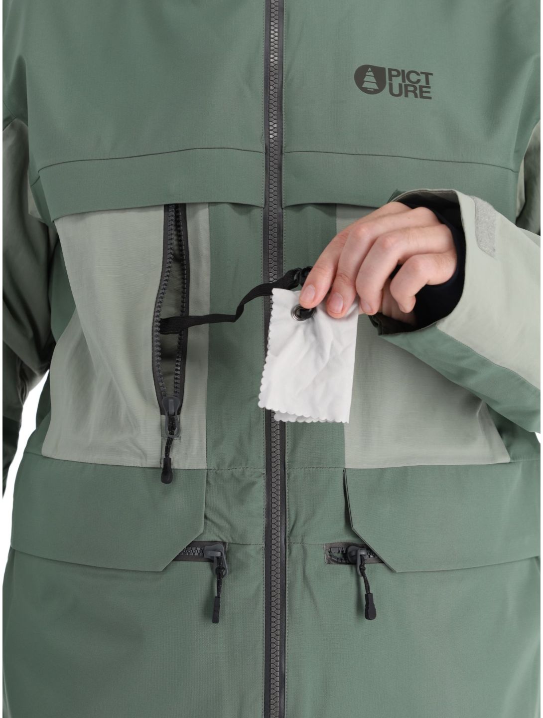 Picture, Stone ski jacket men Laurel Wreath green 