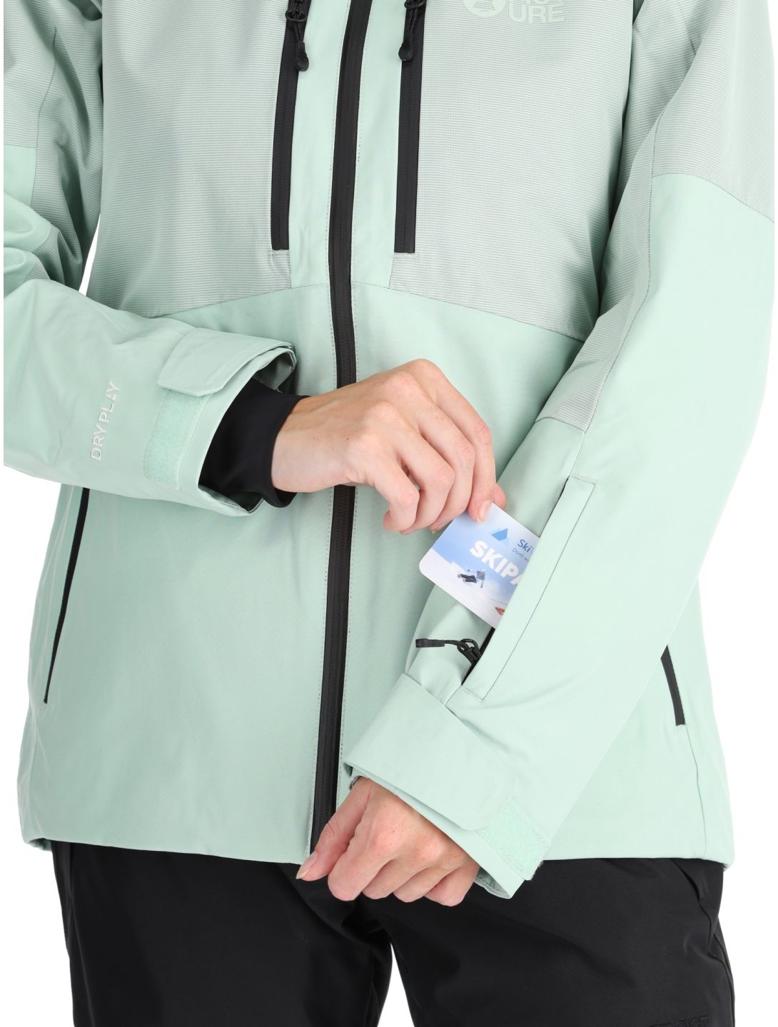 Picture, Sygna ski jacket women Silt Green green 