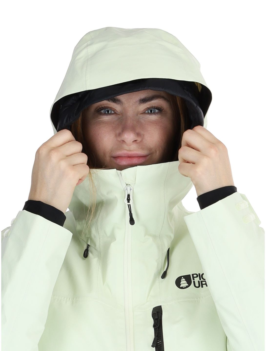 Picture, Sylva 3L hardshell ski jacket women Lime Cream green 