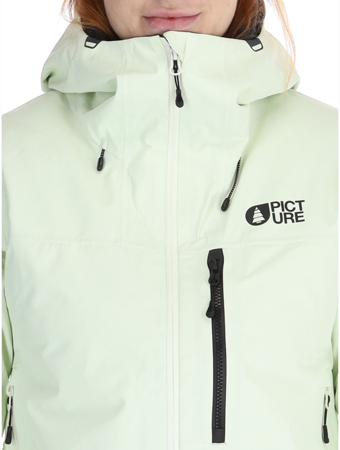 Picture, Sylva 3L hardshell ski jacket women Lime Cream green 