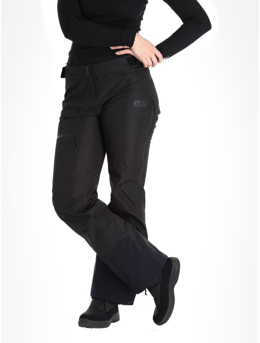 Picture, Sylva 3L hardshell ski pants women Black black 