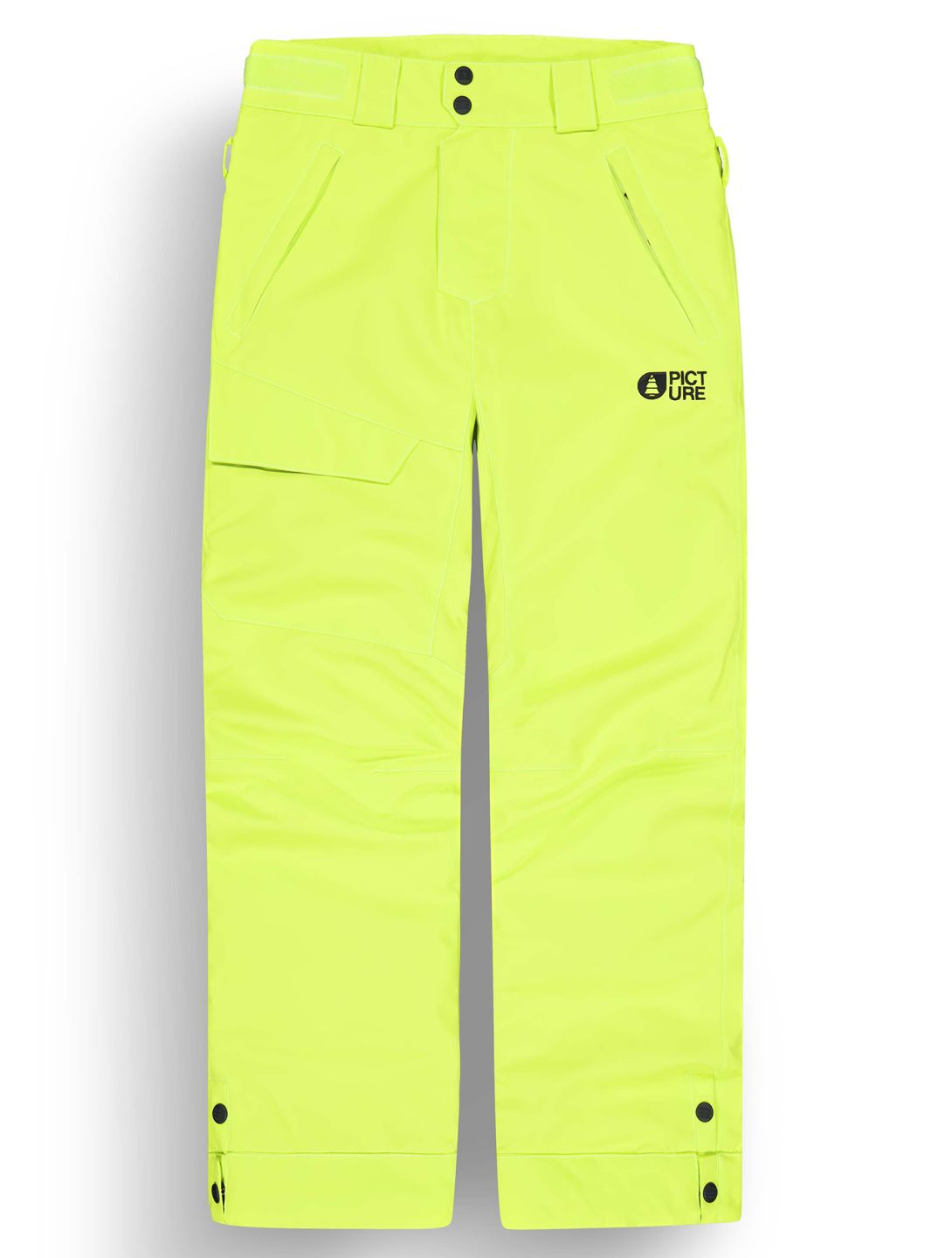 Picture, Time ski pants kids Acid Lime green 