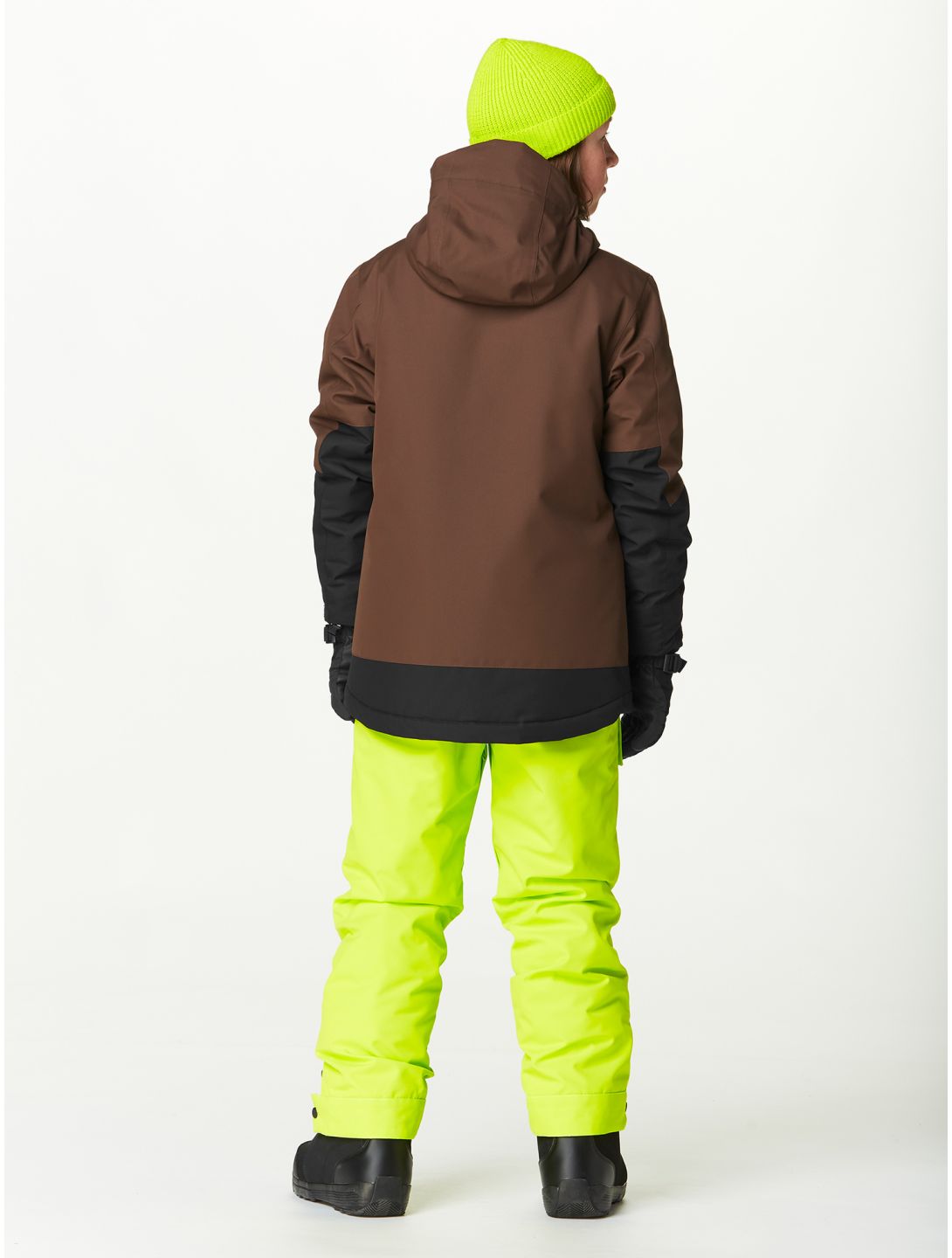 Picture, Time ski pants kids Acid Lime green 