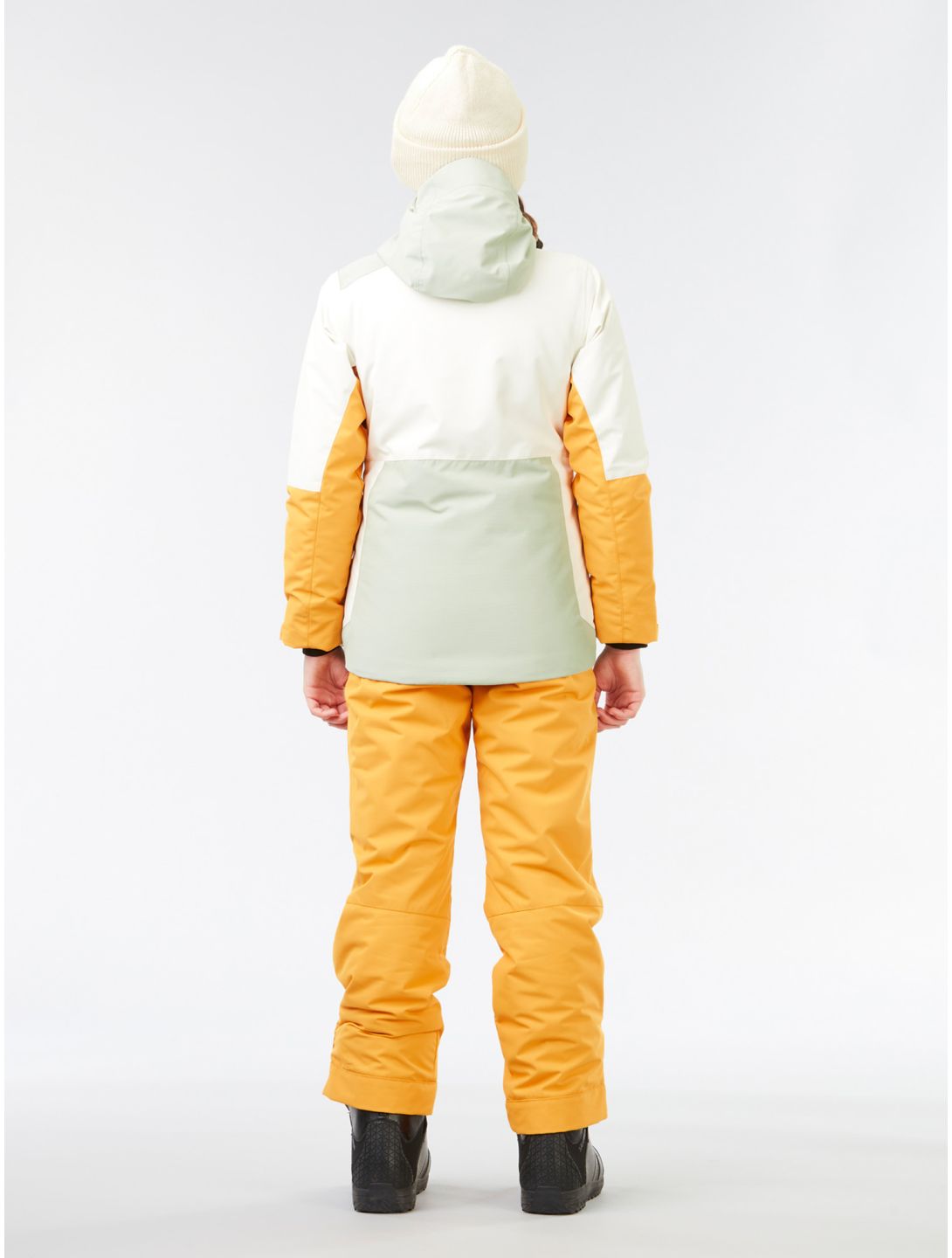 Picture, Time ski pants kids Autumn Blaze yellow 