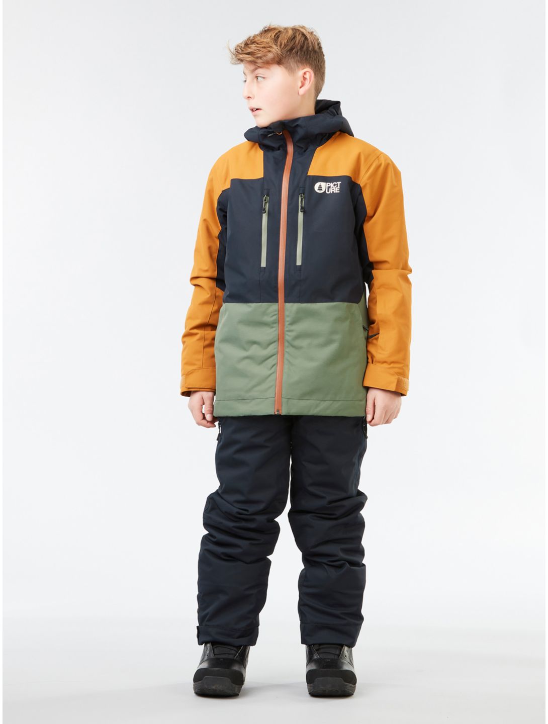 Picture, Time ski pants kids Dark Blue blue 