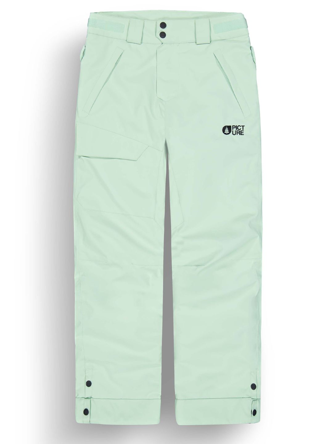 Picture, Time ski pants kids Silt Green green 