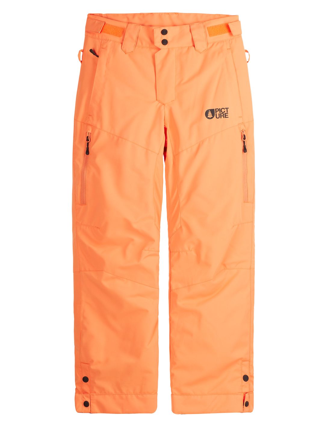 Picture, Time ski pants kids Tangerine orange 