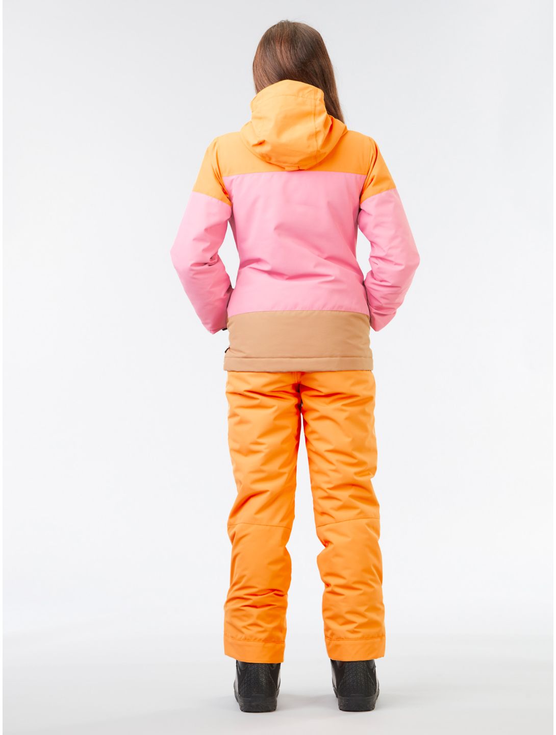 Picture, Time ski pants kids Tangerine orange 