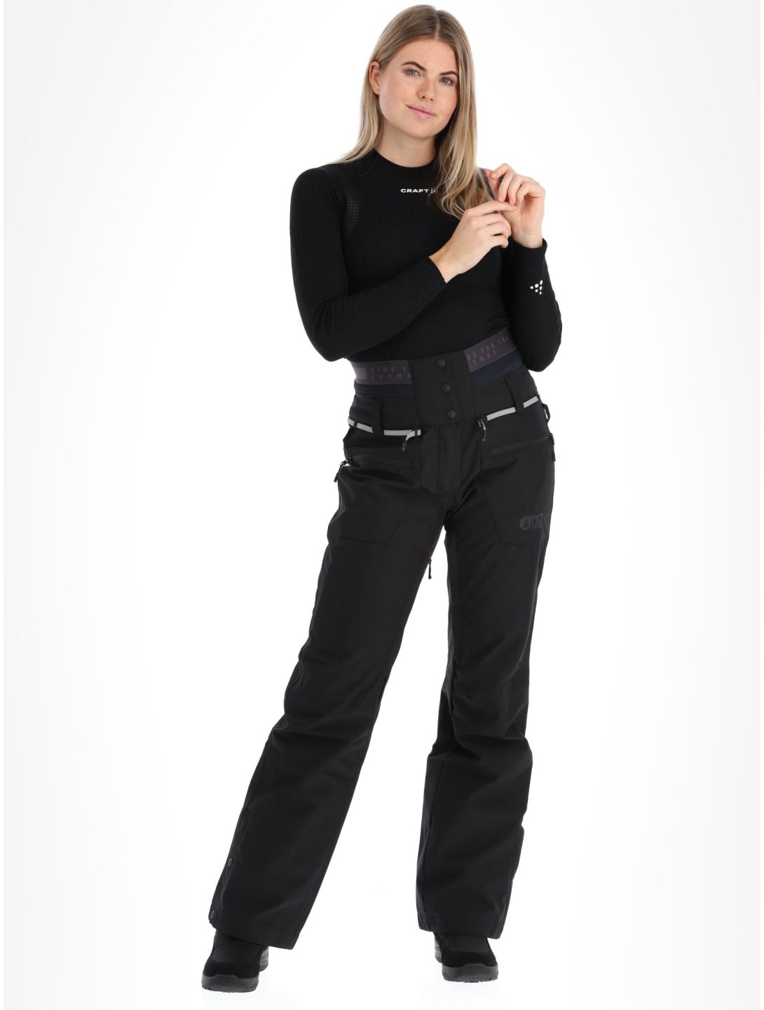 Picture, Treva ski pants women Black black 