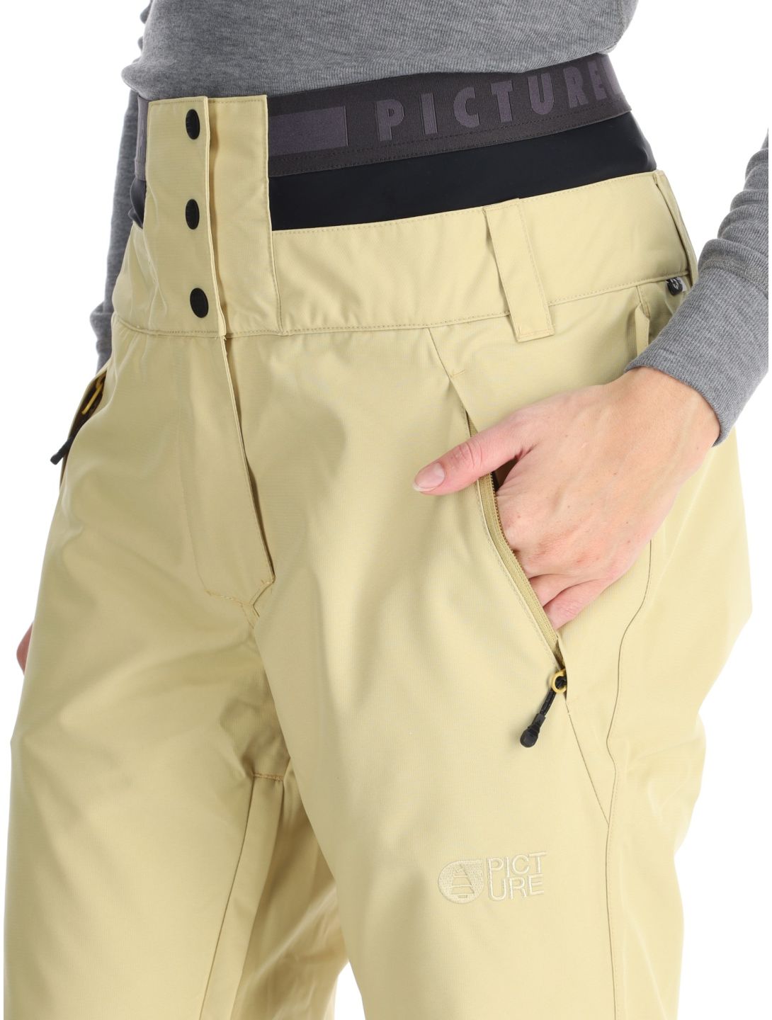 Picture, Treva ski pants women Hemp brown 