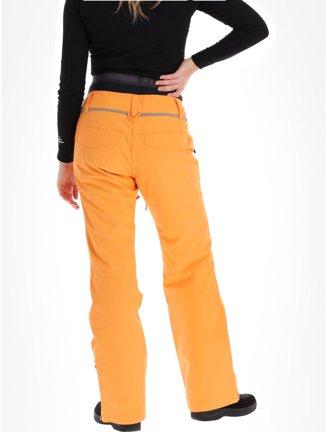 Picture, Treva ski pants women Tangerine orange 