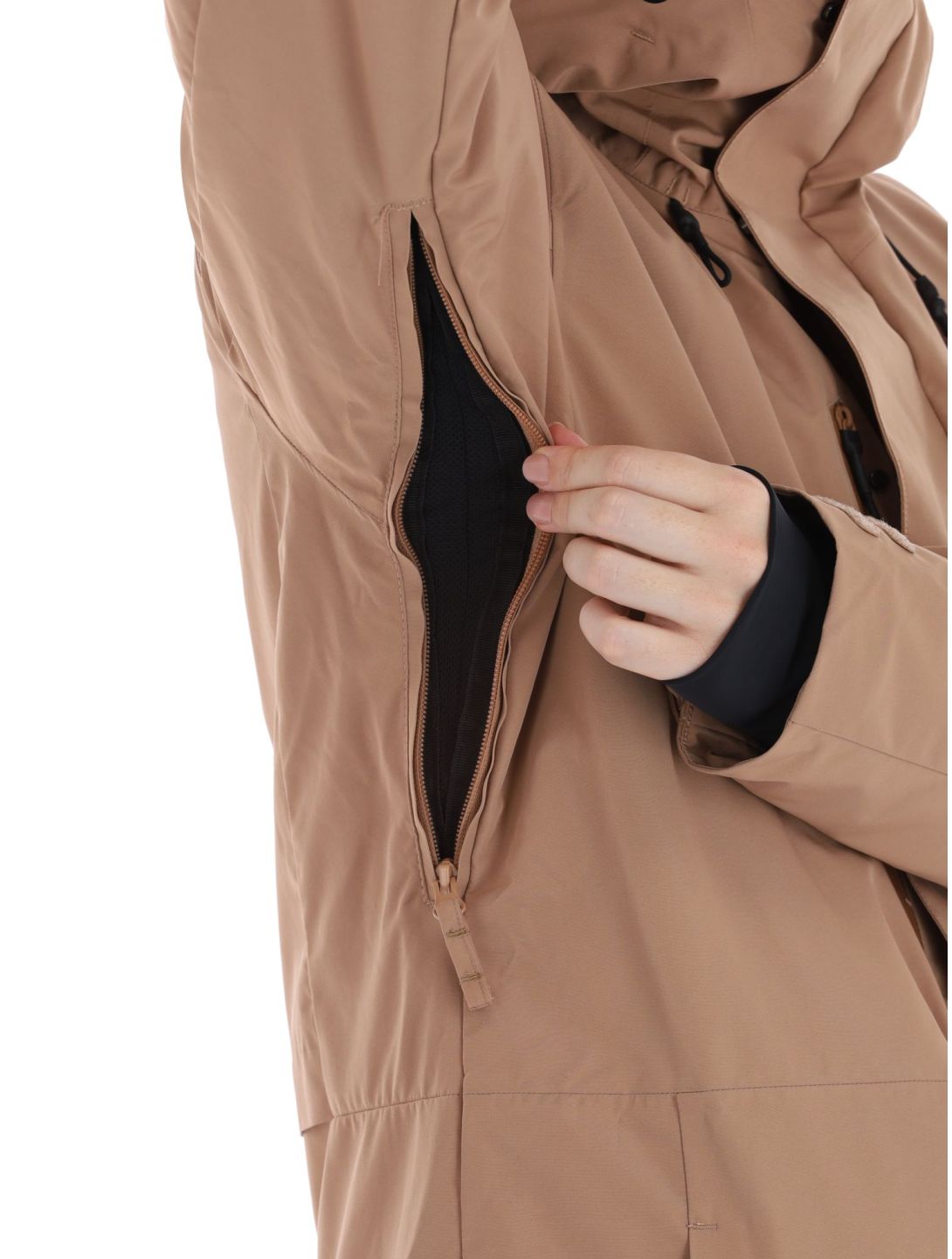 Picture, U64 winter anorak women Mocha brown 